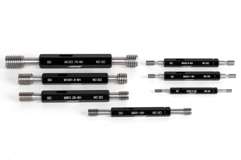 Metric Thread Plug Gauge Set (7-Piece GO/NO-GO)