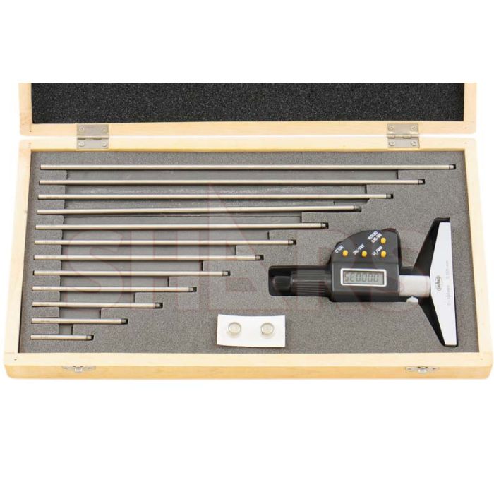 0-12" Electronic Depth Micrometer Set